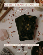 Load image into Gallery viewer, 3 Card QUICKFIRE Email Spiritual Consultation