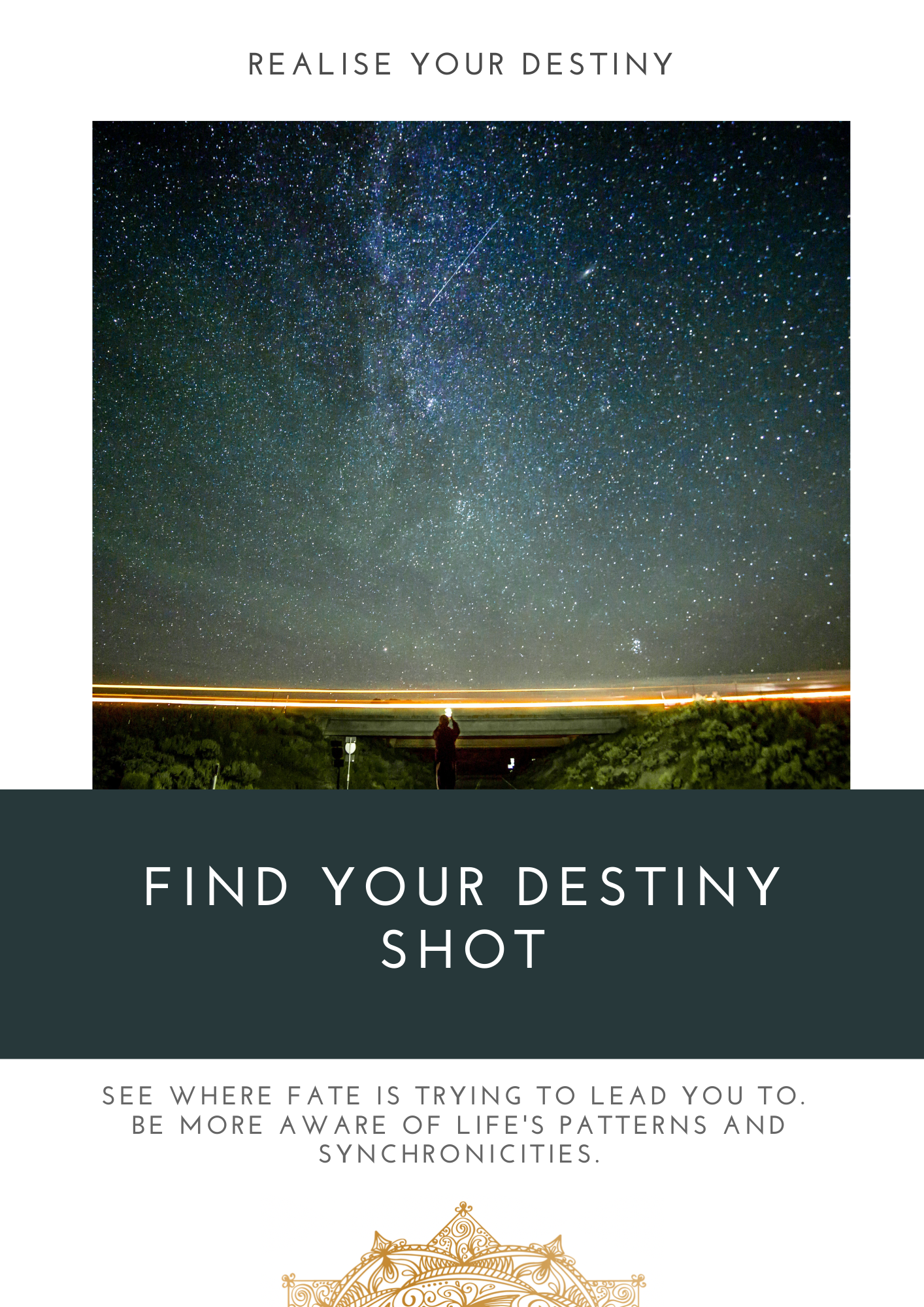 FIND YOUR DESTINY SHOT