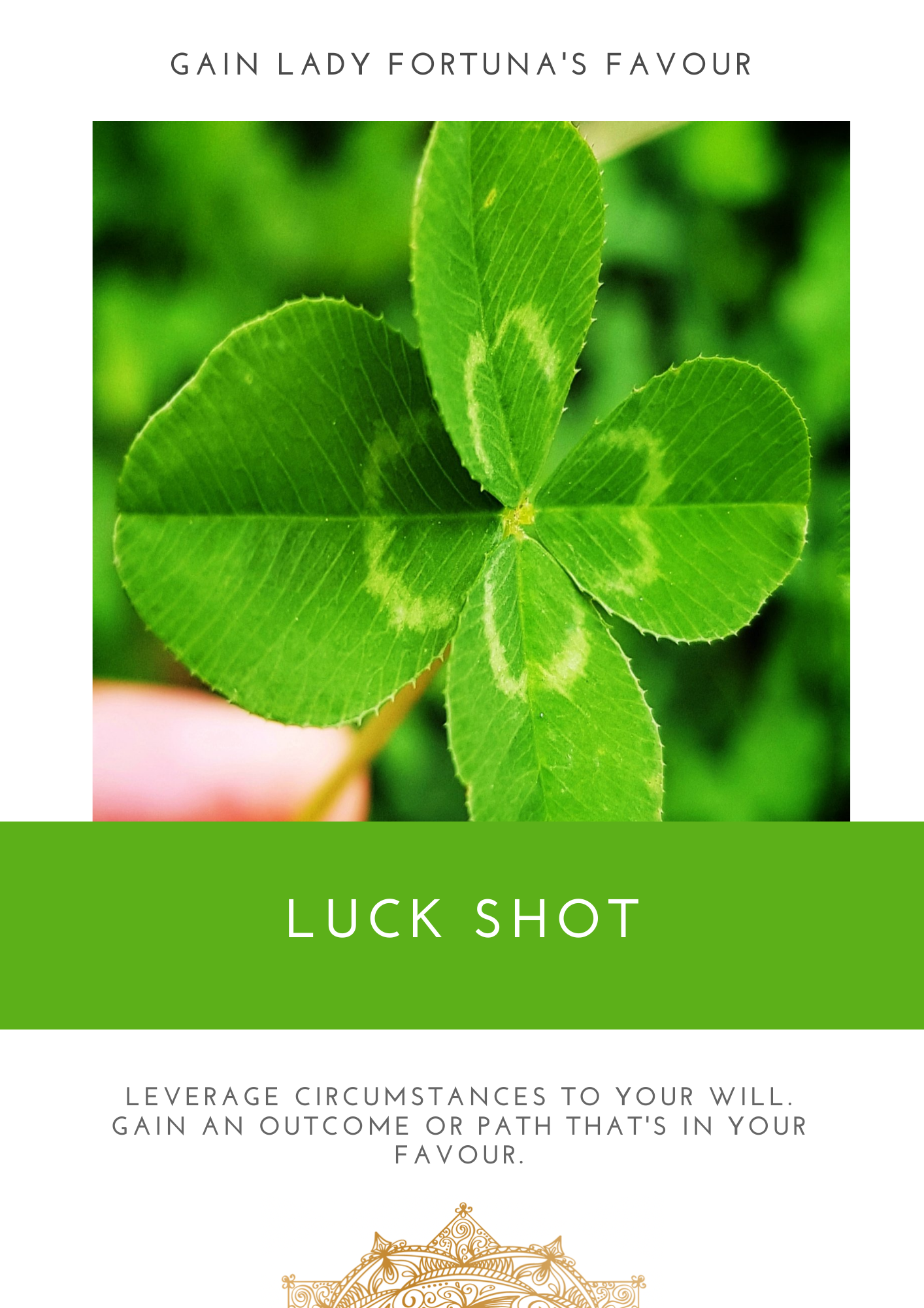 LUCK SHOT
