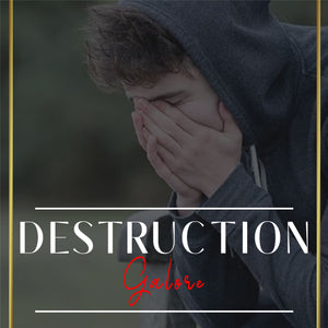 "Destruction Galore - Unleash the power of sorcery for justice. A private Black Label Ritual against those who've caused harm."
