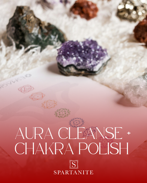 Spartanite Signature Aura Cleanse & Chakra Polish