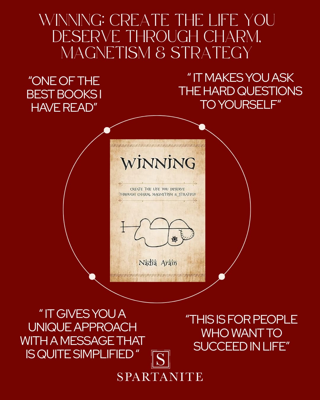 Winning: Create The Life You Deserve Through Charm, Magnetism & Strategy