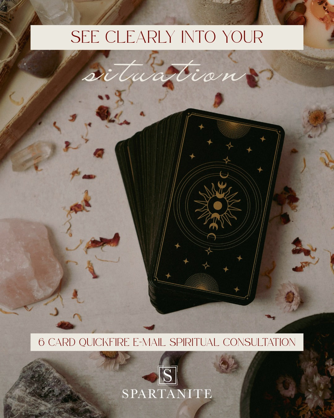 6 Card QUICKFIRE Email Spiritual Consultation