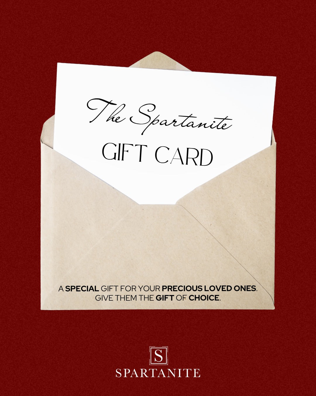 The Spartanite Gift Card