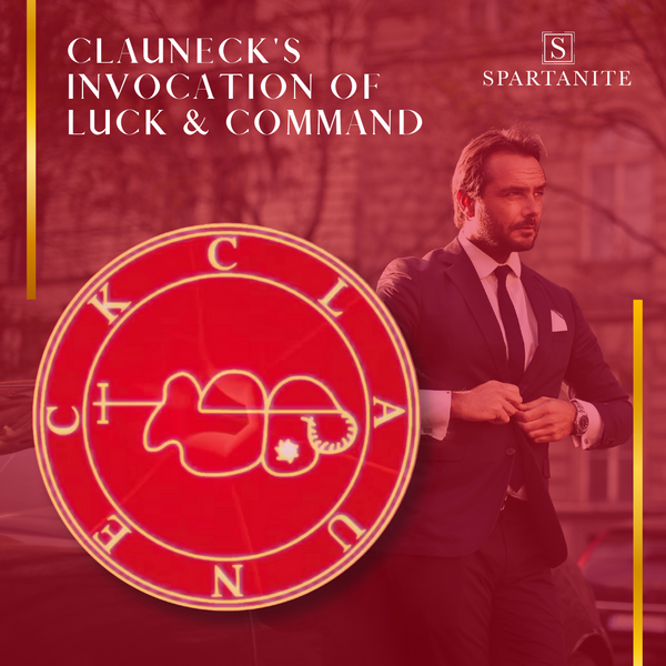 "Clauneck's Invocation of Luck & Command Jewelry - Unlock wealth, discipline, and organization. Unleash your sharpness and success with this unisex crystal piece."