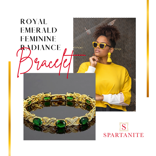 Royal Emerald Feminine Radiance Bracelet