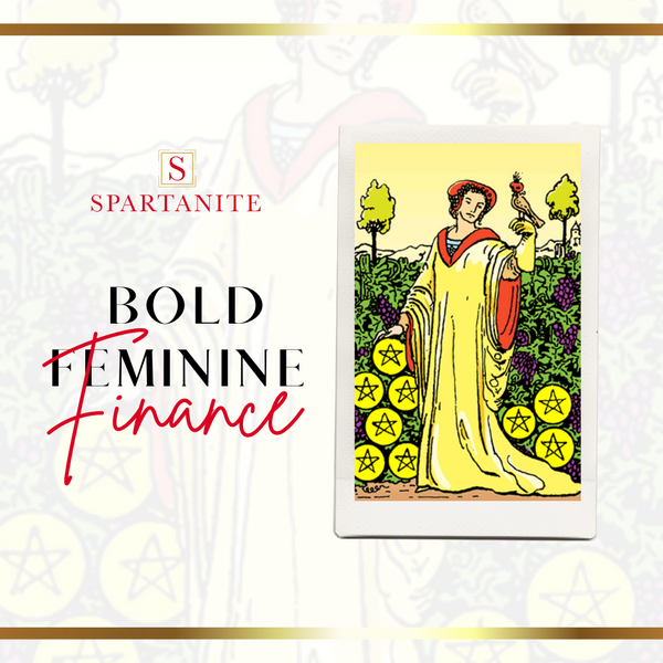 "Bold Feminine Finance - Empower your financial independence with the help of Mammon, Bune, and Clauneck. Achieve financial literacy and confidently manage your investments and savings."
