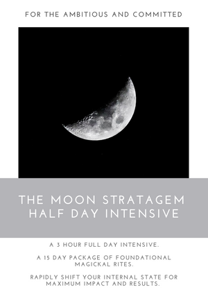 THE MOON STRATAGEM - HALF DAY INTENSIVE