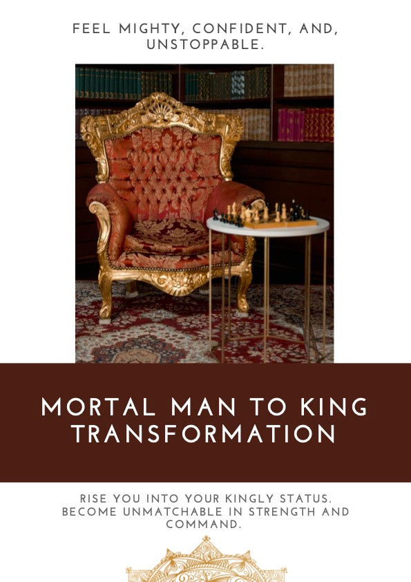 MORTAL MAN TO KING TRANSFORMATION - The Spartanite Store