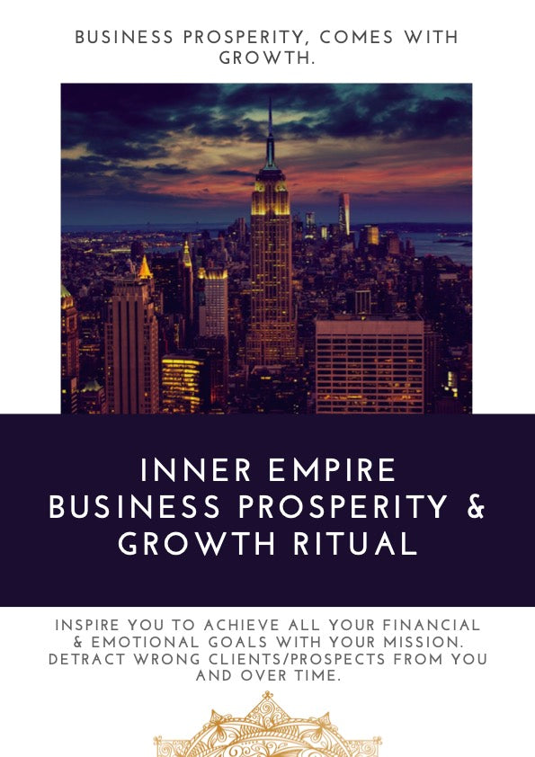 Spartanite Inner Empire Business Prosperity & Growth Ritual - The Spartanite Store